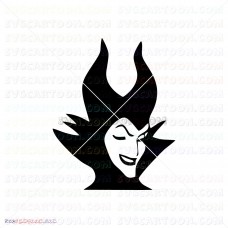 Maleficent Silhouette 008 svg dxf eps pdf png