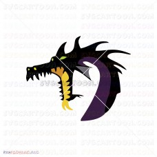 Maleficent Silhouette 010 svg dxf eps pdf png