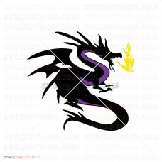 Maleficent Silhouette 011 svg dxf eps pdf png