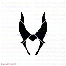 Maleficent Silhouette 014 svg dxf eps pdf png