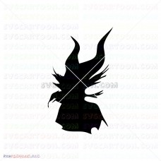 Maleficent Silhouette 015 svg dxf eps pdf png