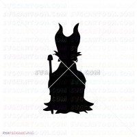 Maleficent Silhouette 016 svg dxf eps pdf png
