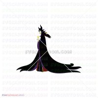 Maleficent Silhouette 017 svg dxf eps pdf png