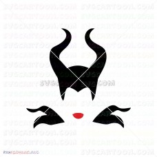 Maleficent Silhouette 018 svg dxf eps pdf png