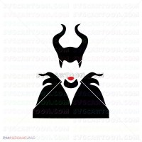 Maleficent Silhouette 019 svg dxf eps pdf png