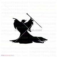 Maleficent Silhouette 020 svg dxf eps pdf png
