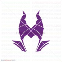 Maleficent Silhouette 022 svg dxf eps pdf png