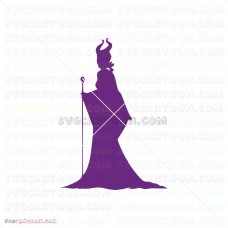 Maleficent Silhouette 023 svg dxf eps pdf png