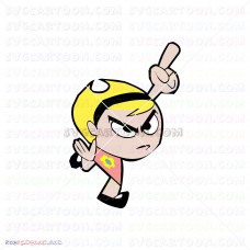 Mandy Grim Adventures of Billy and Mandy 0001 svg dxf eps pdf png