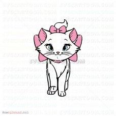 Marie The Aristocats 021 svg dxf eps pdf png