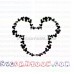 Mickey 100 Mickey Mouse svg dxf eps pdf png