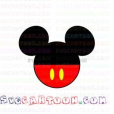 Mickey Mickey Mouse 1 svg dxf eps pdf png