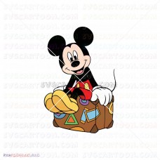Mickey Mouse on Box Mickey Mouse 019 svg dxf eps pdf png