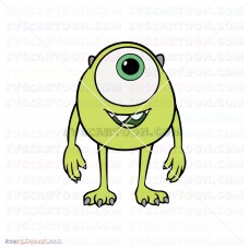 Mike Wazowski Monsters Inc 001 svg dxf eps pdf png