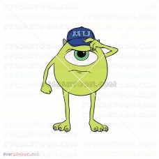 Mike Wazowski Monsters Inc 003 svg dxf eps pdf png