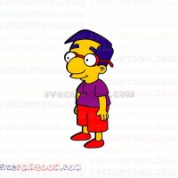 Milhouse Van Houten The Simpsons svg dxf eps pdf png