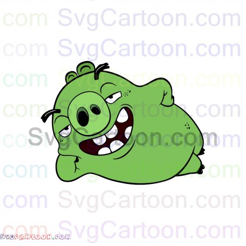 Download Minion Pig Angry Birds Svg Dxf Eps Pdf Png