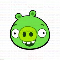 Minion Pig Face smiley Angry Birds svg dxf eps pdf png
