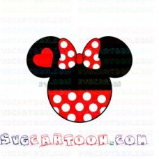 Minnie Heart Mickey Mouse svg dxf eps pdf png