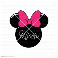 Minnie Mouse Mickey Mouse 004 svg dxf eps pdf png