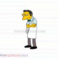 Moe Szyslak The Simpsons svg dxf eps pdf png