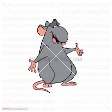 Mouse Django Ratatouille 007 svg dxf eps pdf png