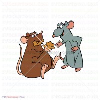 Mouse Remy And Emile Ratatouille 012 svg dxf eps pdf png