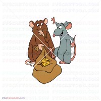 Mouse Remy And Emile Ratatouille 014 svg dxf eps pdf png