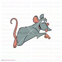 Mouse Remy Ratatouille 015 svg dxf eps pdf png