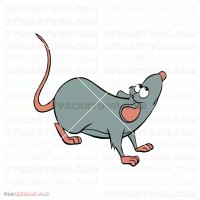 Mouse Remy Ratatouille 017 svg dxf eps pdf png