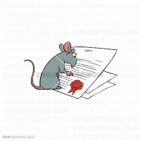 Mouse Remy Ratatouille 018 svg dxf eps pdf png
