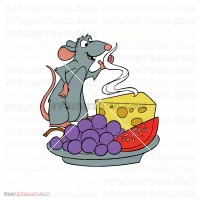 Mouse Remy Ratatouille 019 svg dxf eps pdf png