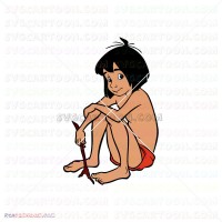 Mowgli The Jungle Book 054 svg dxf eps pdf png