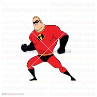 Mr Incredible The Incredibles 010 svg dxf eps pdf png