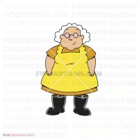 Muriel Bagge Courage the Cowardly Dog 020 svg dxf eps pdf png