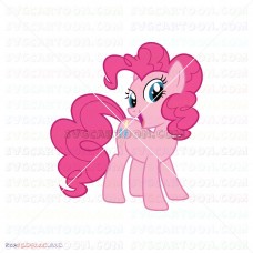 My Little Pony Pinkie Pie pink 001 svg dxf eps pdf png