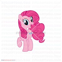 My Little Pony Pinkie Pie pink happy svg dxf eps pdf png