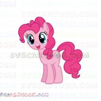 My Little Pony Pinkie Pie svg dxf eps pdf png