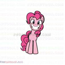 My Little Pony pinkie pie happy teeth svg dxf eps pdf png