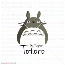 My Neighbor Totoro 003 svg dxf eps pdf png