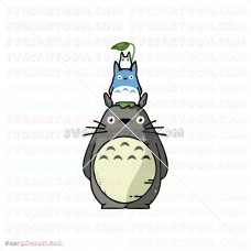 My Neighbor Totoro 004 svg dxf eps pdf png