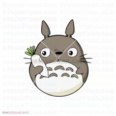 My Neighbor Totoro 007 svg dxf eps pdf png