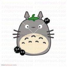 My Neighbor Totoro 011 svg dxf eps pdf png