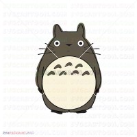 My Neighbor Totoro 017 svg dxf eps pdf png