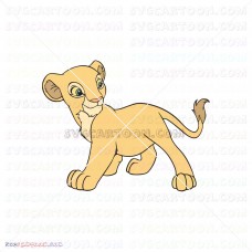 Nala The Lion King 10 svg dxf eps pdf png
