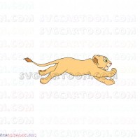 Nala The Lion King 2 svg dxf eps pdf png