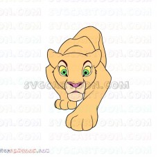 Nala The Lion King 5 svg dxf eps pdf png