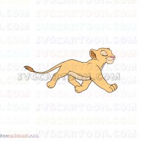 Nala The Lion King 7 svg dxf eps pdf png