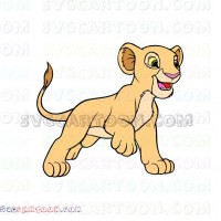 Nala The Lion King 8 svg dxf eps pdf png