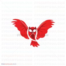 Owlette Silhouette Pj Masks 029 svg dxf eps pdf png